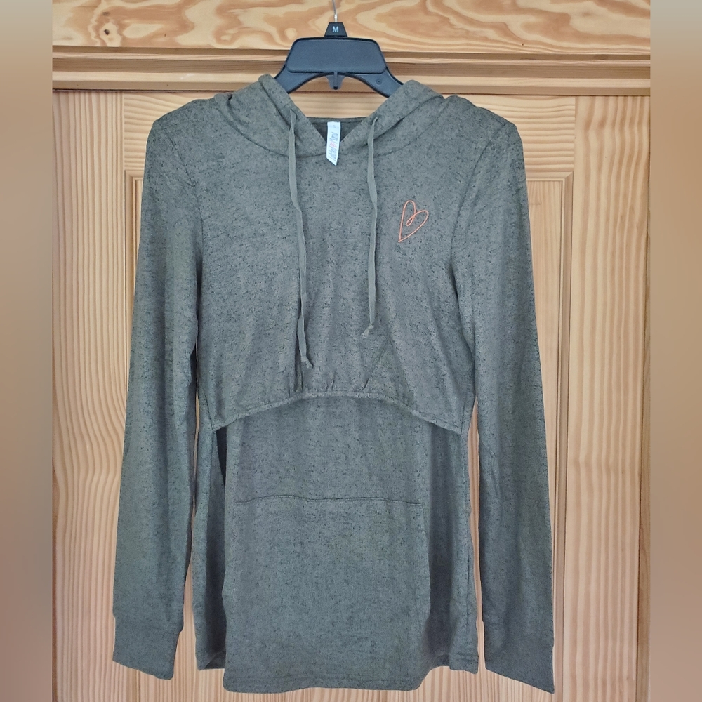 Latched mama nursing hoodie